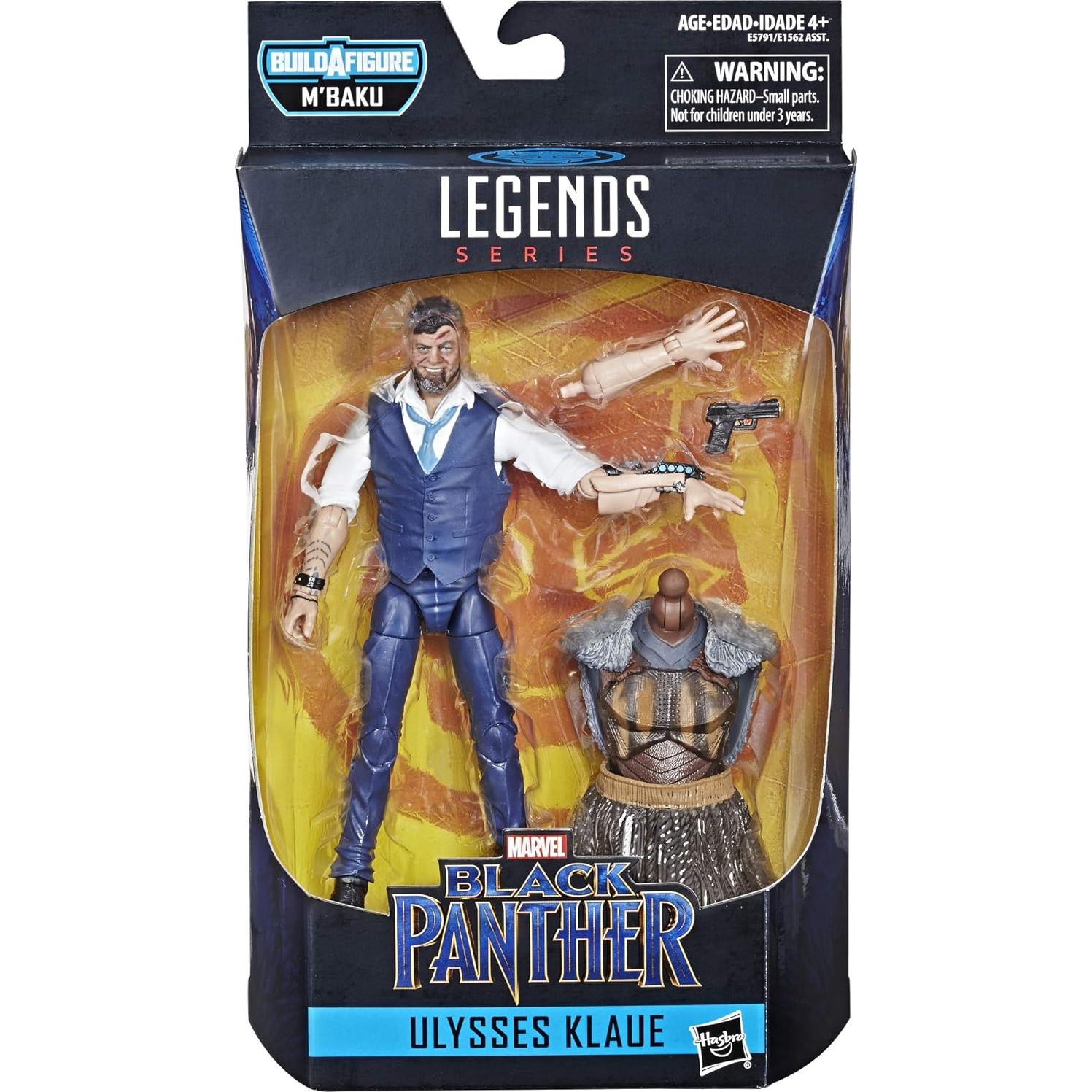 Figura Ulysses Klaue 15 cm Marvel Legends Hasbro
