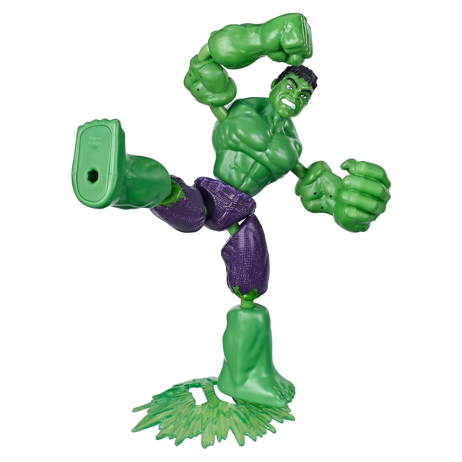 Figura de Acción Hasbro Hulk Dobla y Flexiona 15 cm