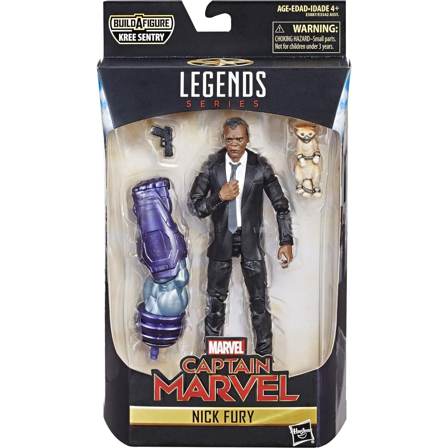 Figura de acción Nick Fury Marvel Legends 15.24 cm Hasbro