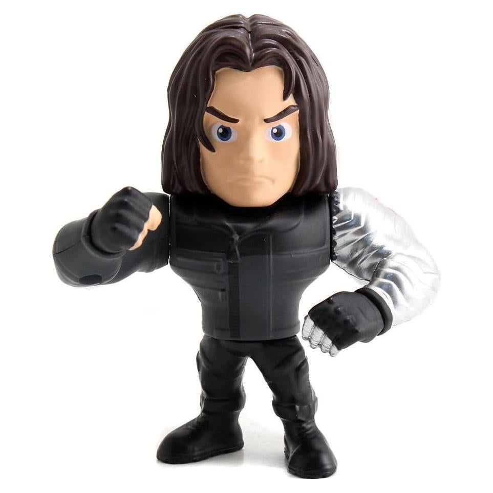 Figura de Película Metals Marvel Jada Toys - Soldado de Invierno 10.16 cm