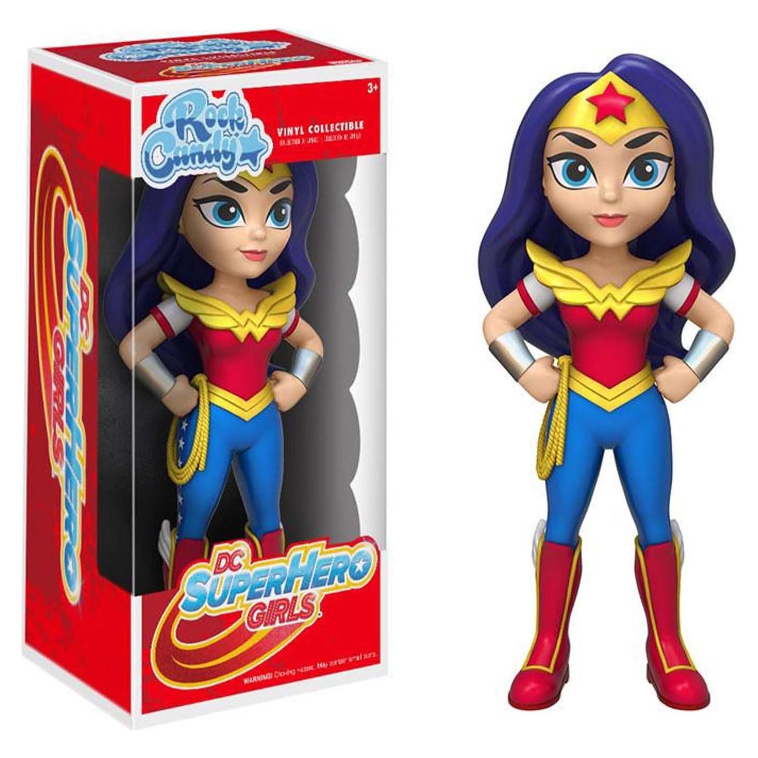 Figura de Acción Mujer Maravilla Funko Rock Candy 13.97 cm