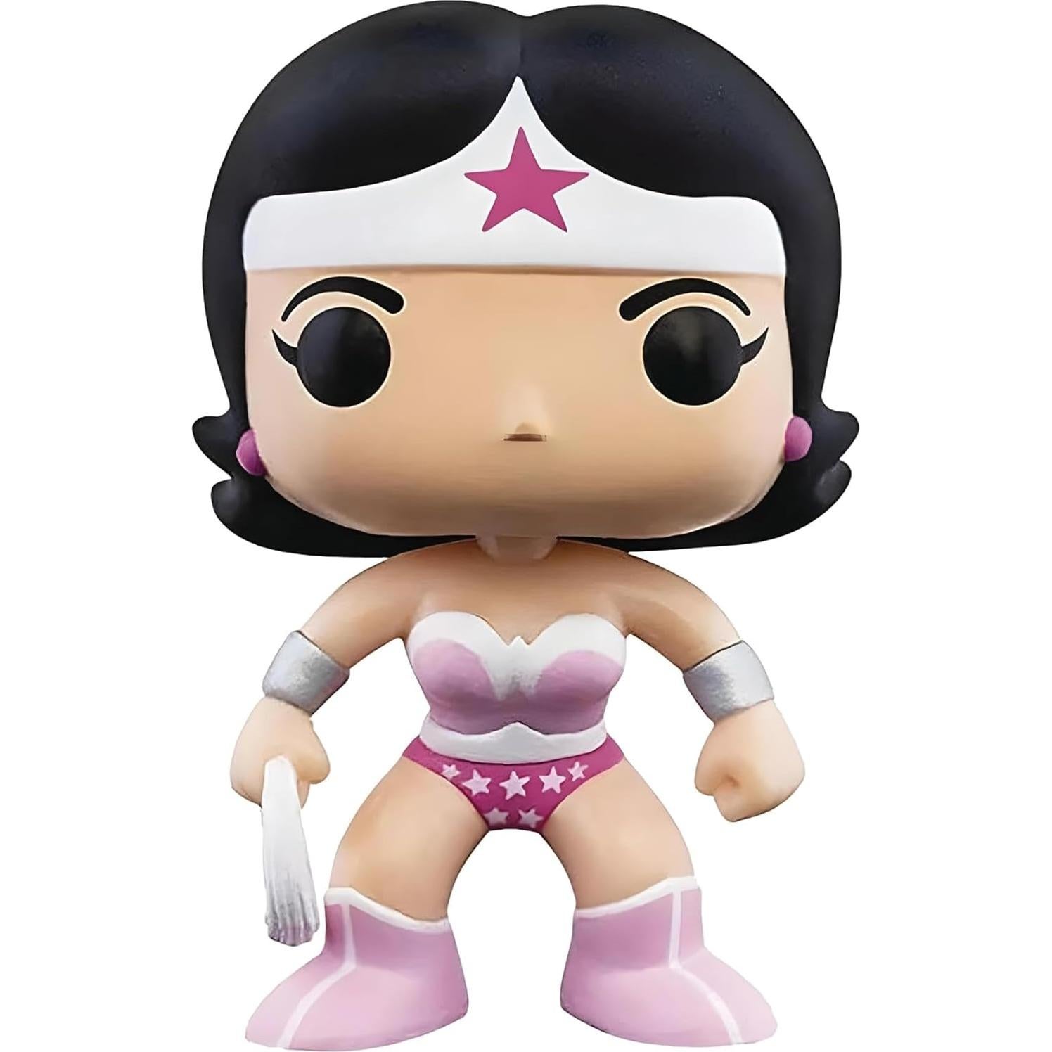 Funko Pop! Mujer Maravilla - Conciencia Cáncer de Mama 9.53 cm