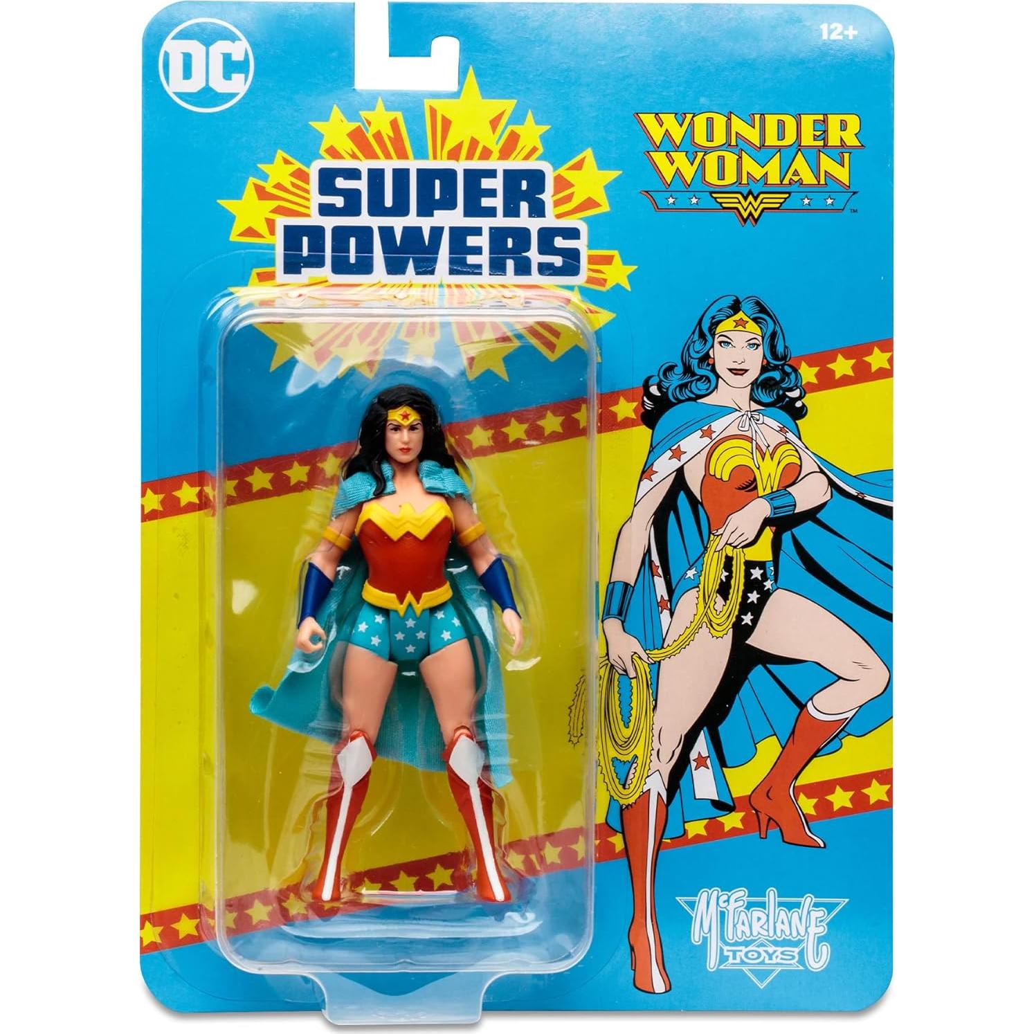 Figura de acción Mujer Maravilla 10 cm McFarlane Toys DC Super Powers