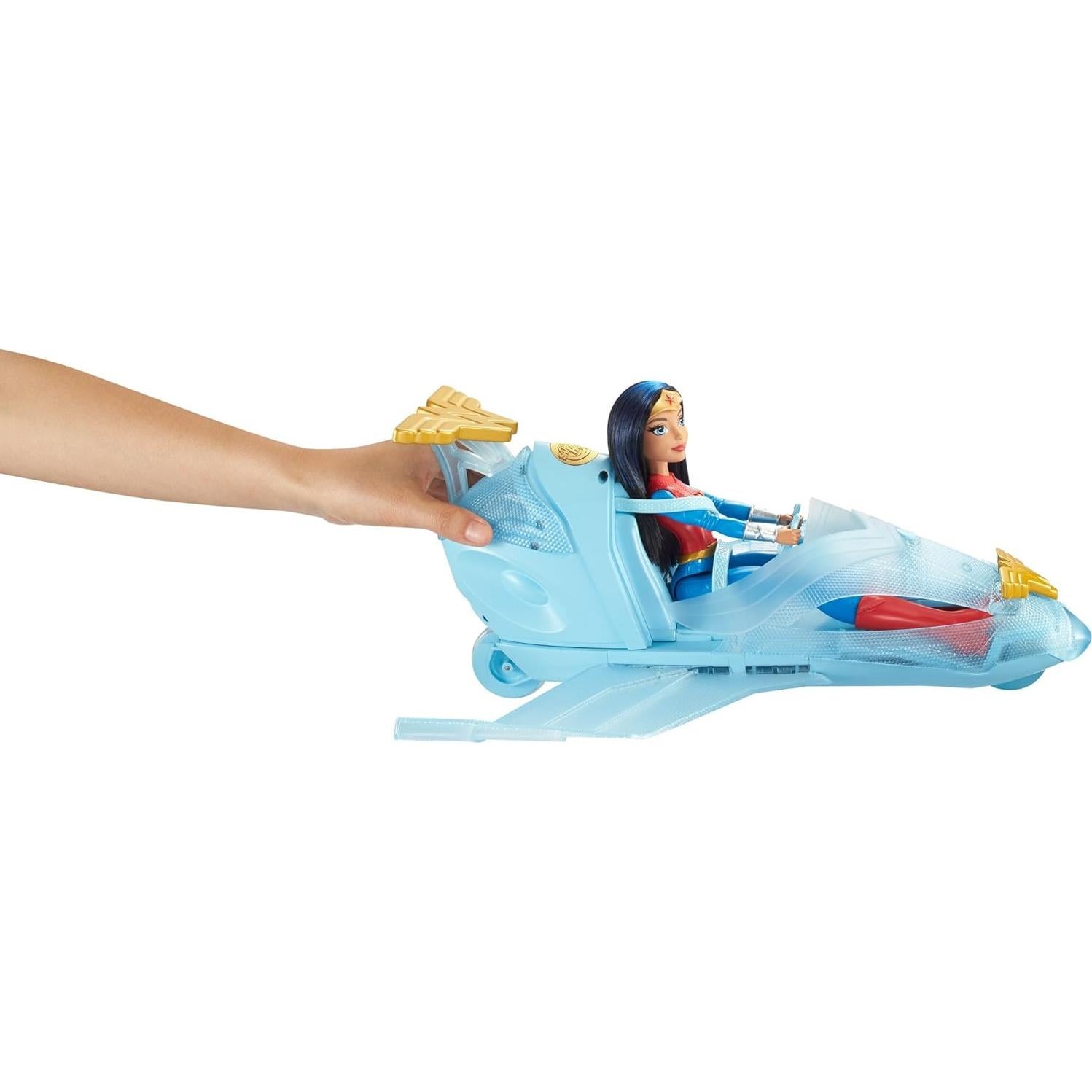 Muñeca Wonder Woman con Jet Invisible Mattel 30.5 cm