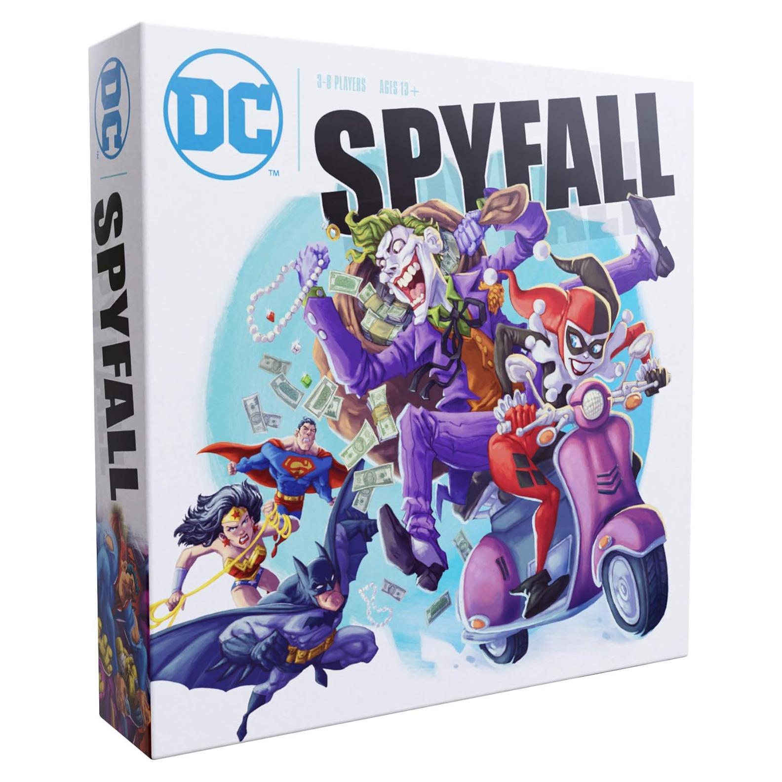 DC Spyfall - Juego de Mesa de Deducción Social - 3 a 8 Jugadores