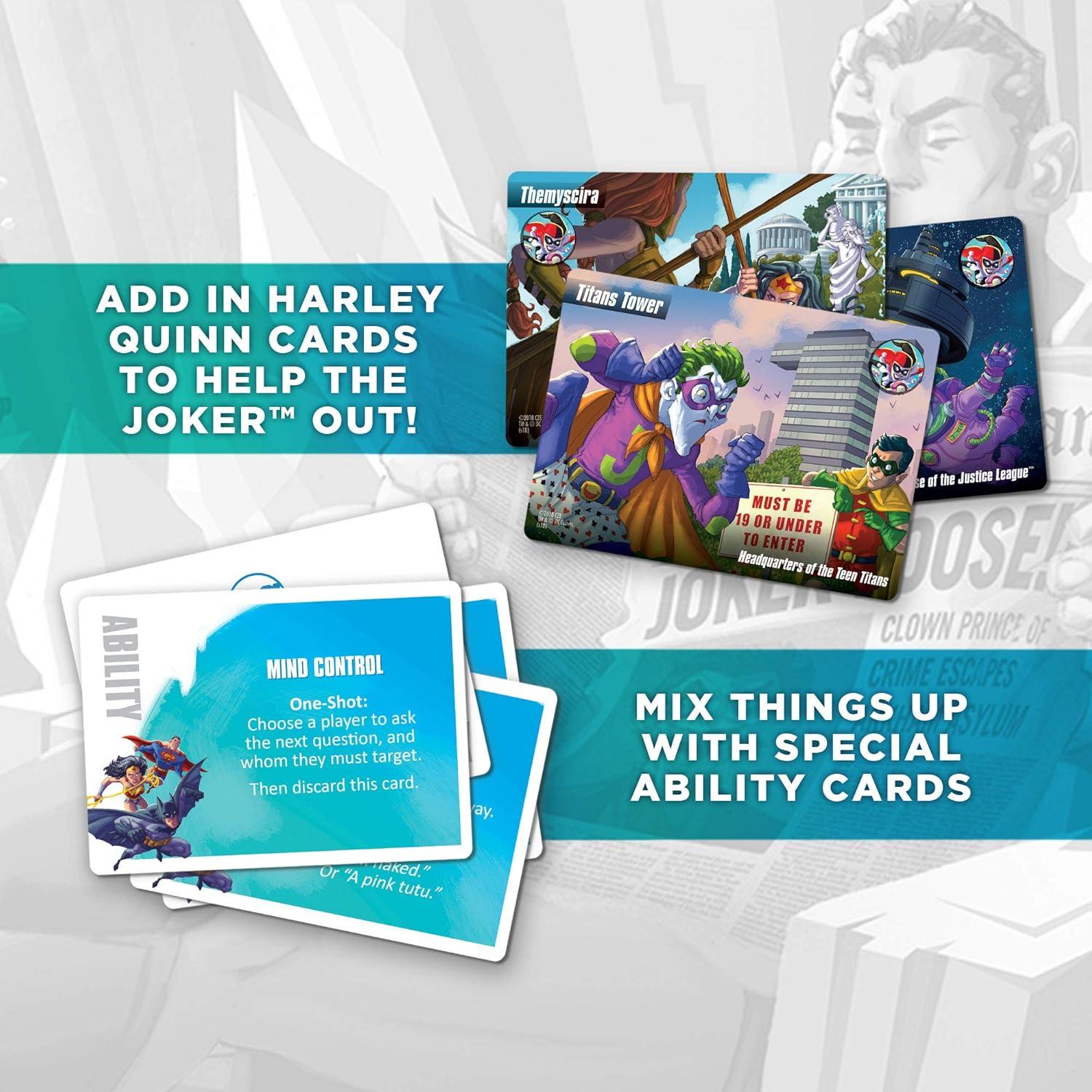 DC Spyfall - Juego de Mesa de Deducción Social - 3 a 8 Jugadores