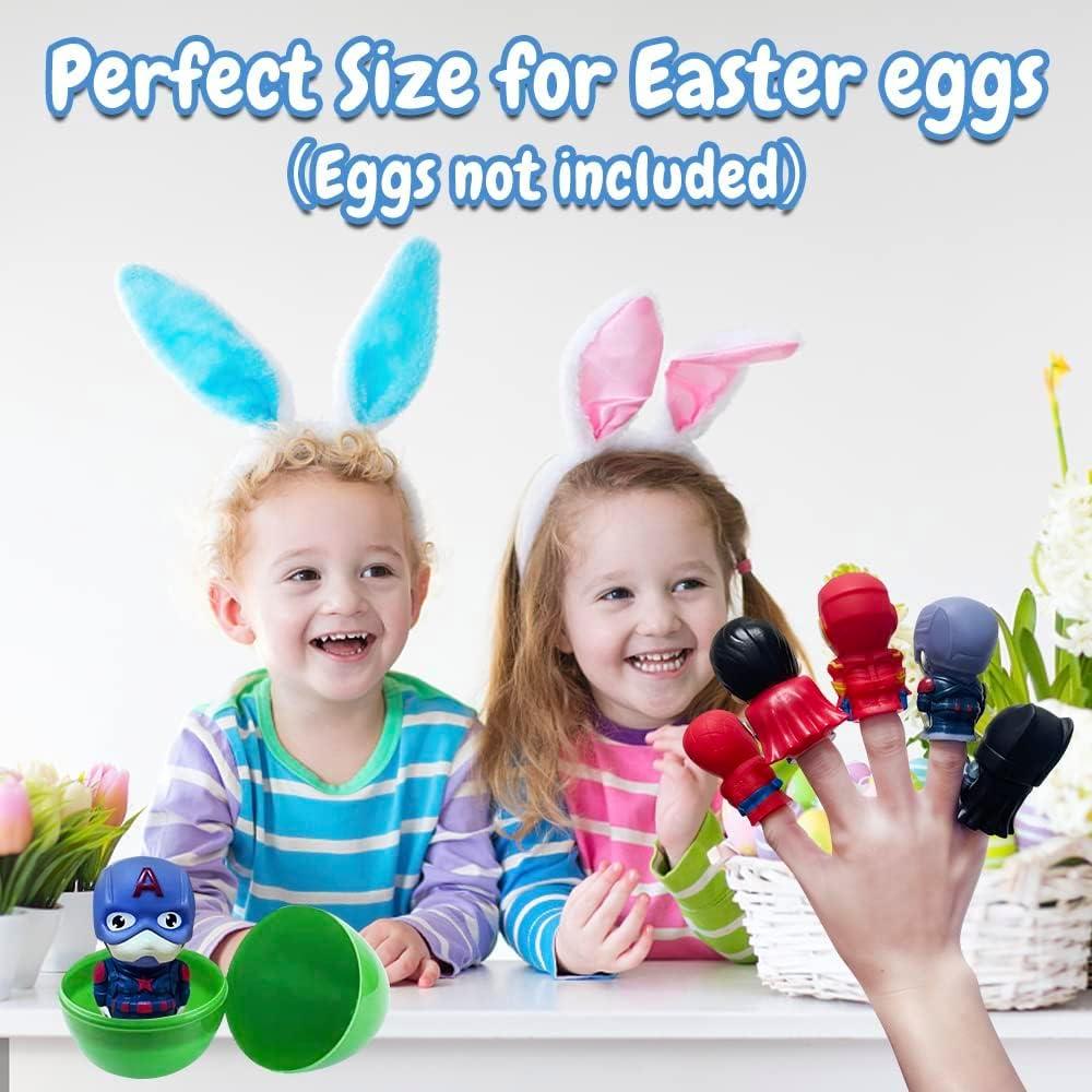 Set de 5 títeres de dedo de superhéroes Joyday - Juguetes educativos