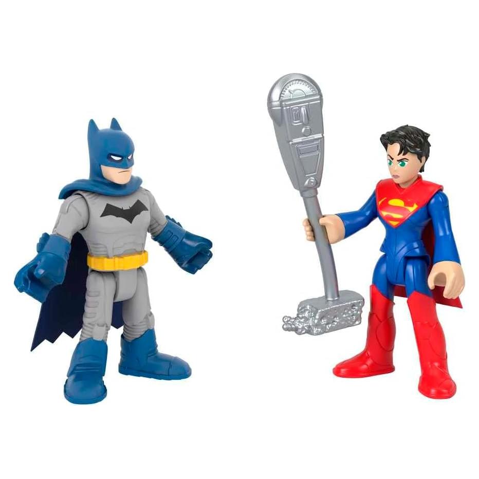 Set de Figuras de Acción Batman y Supergirl Imaginext DC