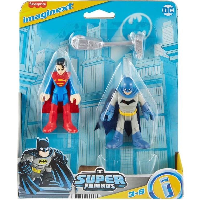 Set de Figuras de Acción Batman y Supergirl Imaginext DC