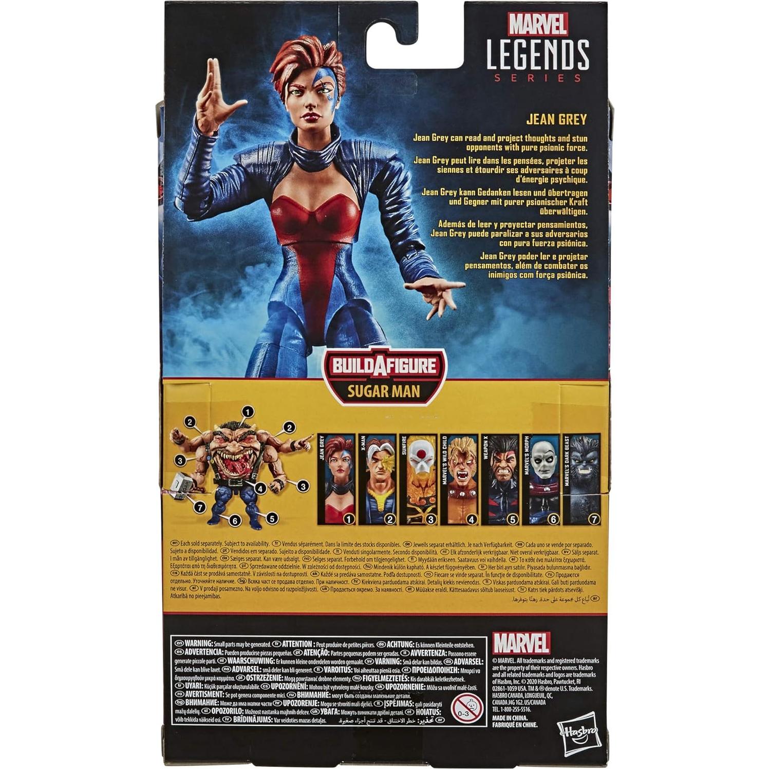 Figura de acción Jean Grey 15 cm Marvel X-Men Hasbro