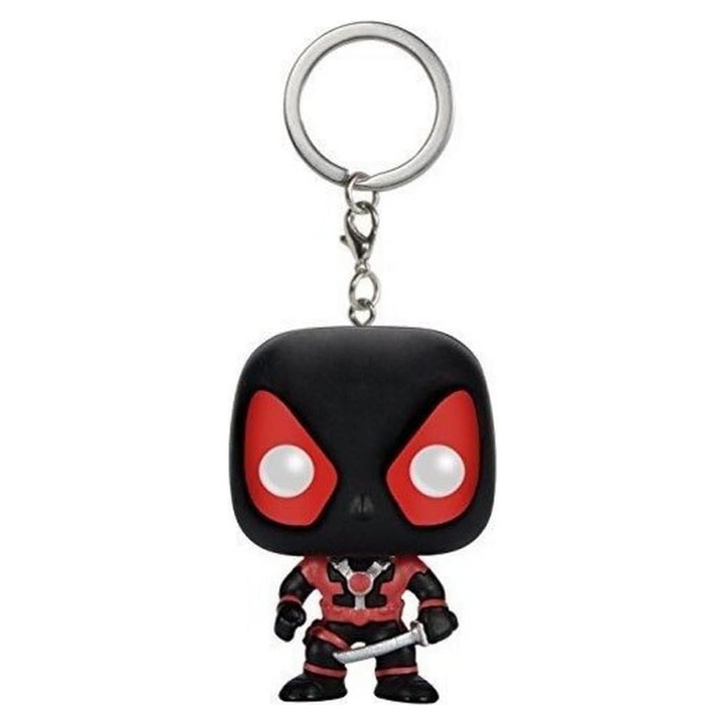Llavero Funko POP Marvel Deadpool Traje Negro 3.81 cm