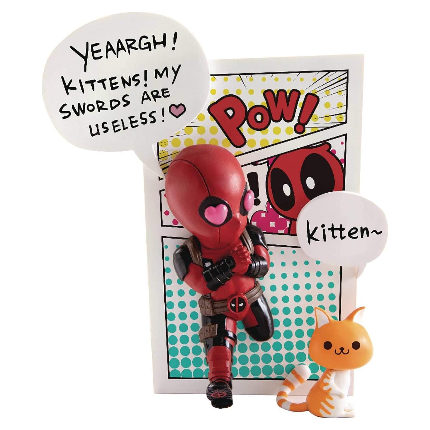 Figura de Acción Mini Huevo Ataque Deadpool Beast Kingdom 8.9 cm