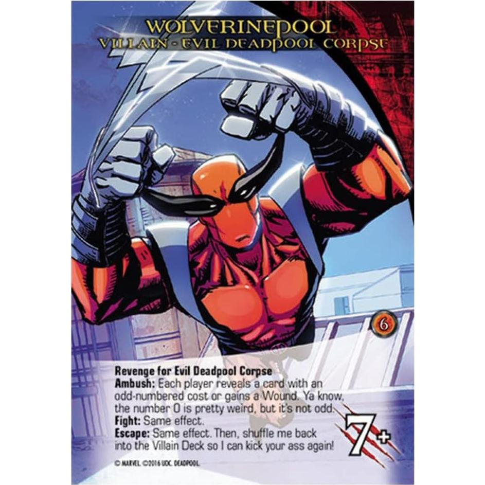 Juego de Construcción de Mazos Marvel Legendario: Deadpool