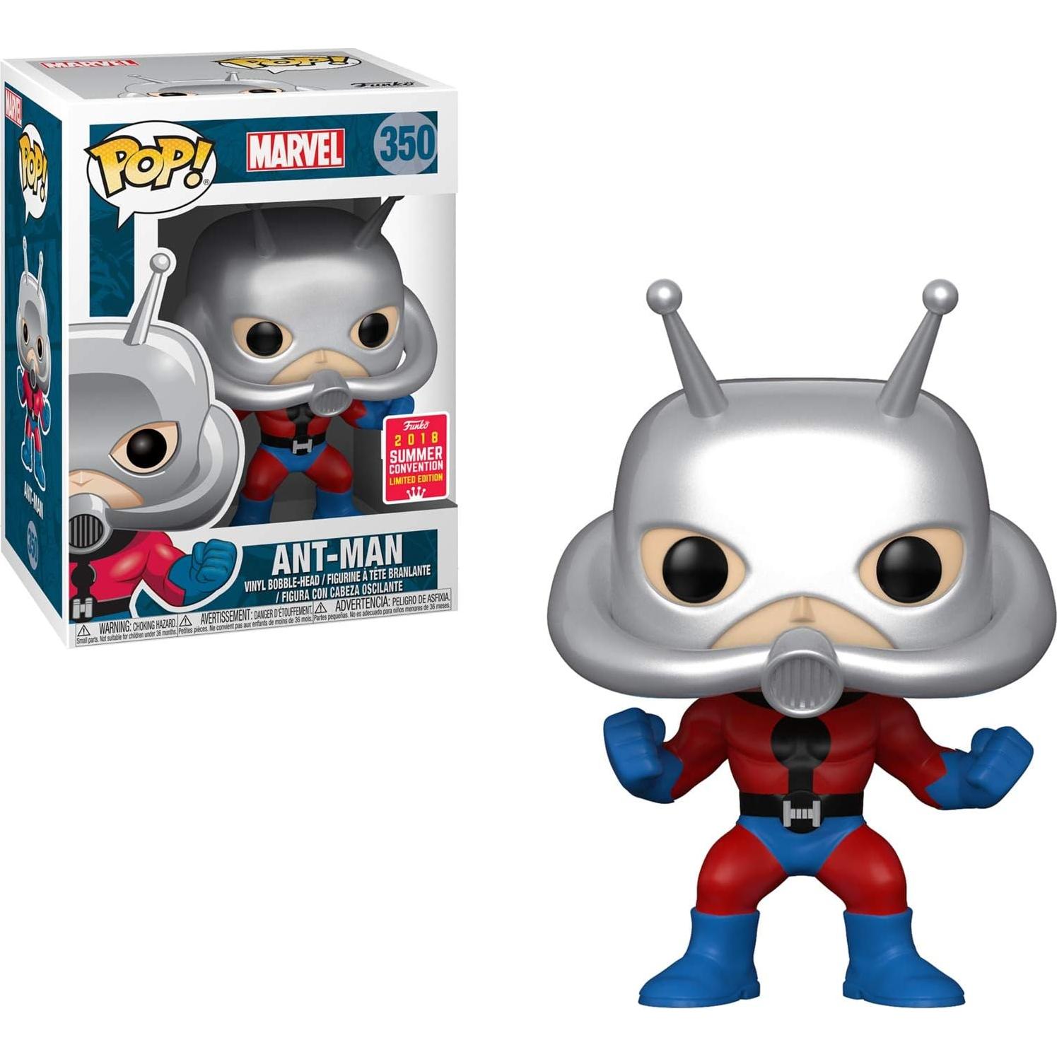 Funko Pop! Marvel Ant-Man Clásico #350 Vinilo 11.5 cm