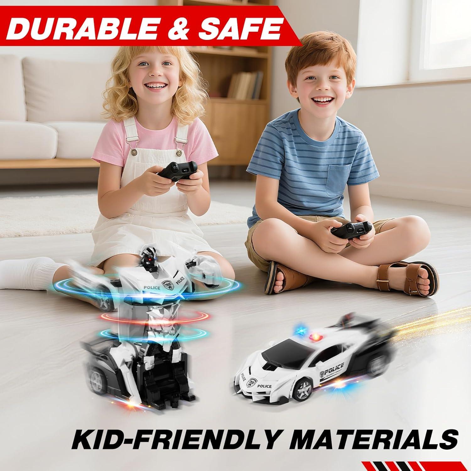 Coche Transformador RC Chen Qi CQ-730 con Luces LED 22.1 cm