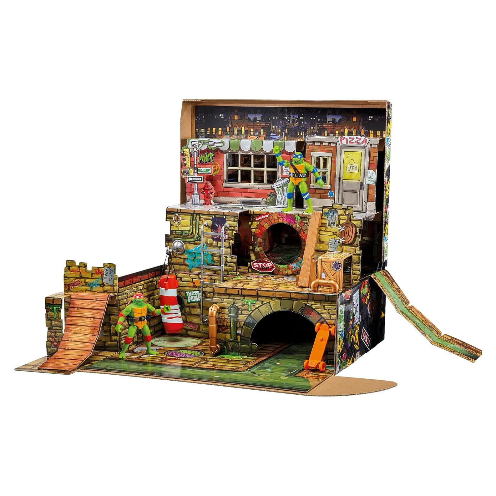 Set de Juego Emergente Tortugas Ninja Playmates 41x31x14 cm
