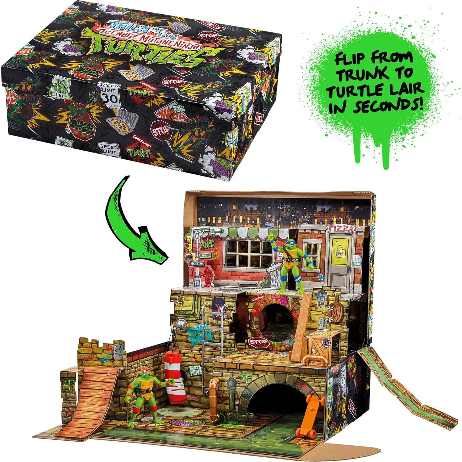 Set de Juego Emergente Tortugas Ninja Playmates 41x31x14 cm