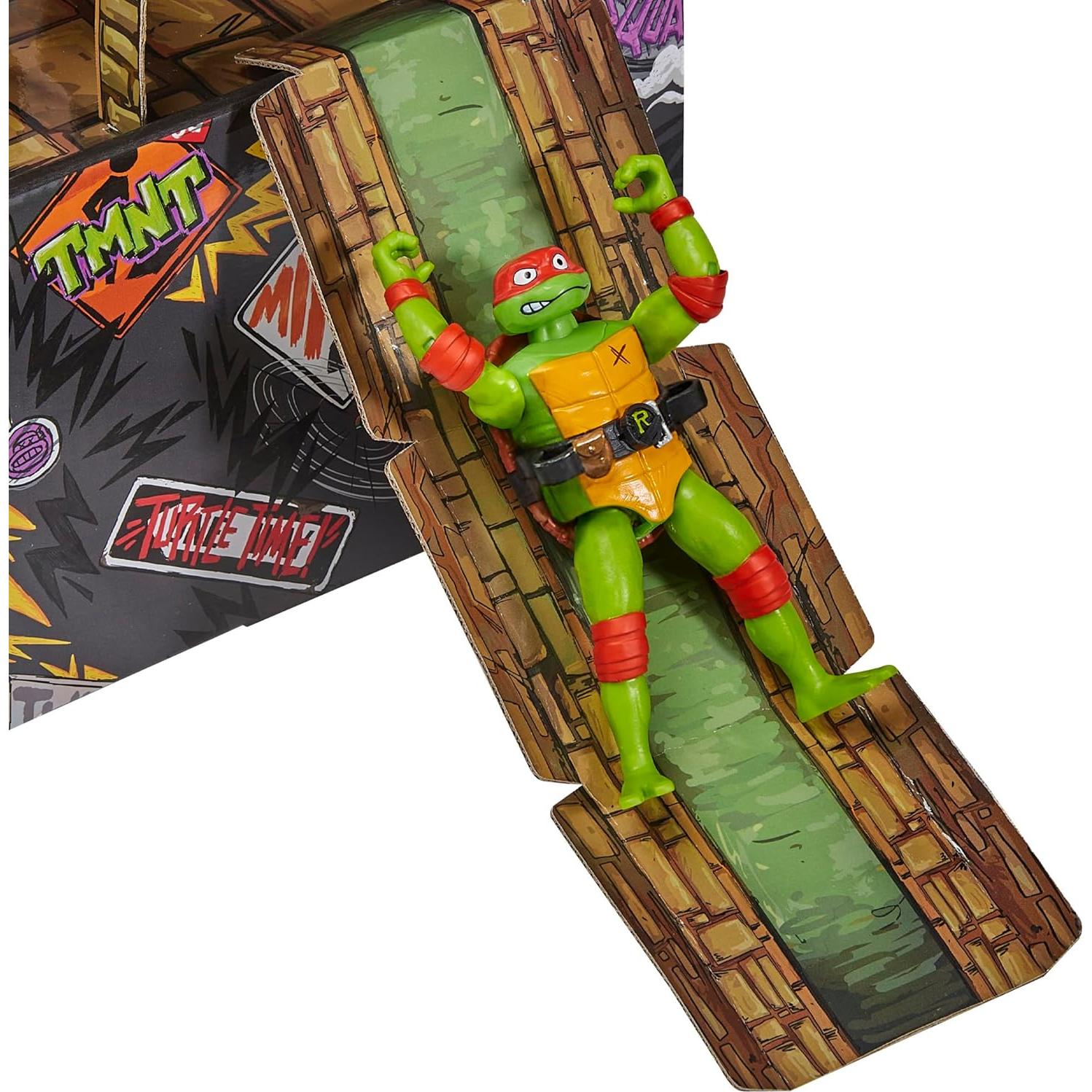 Set de Juego Emergente Tortugas Ninja Playmates 41x31x14 cm