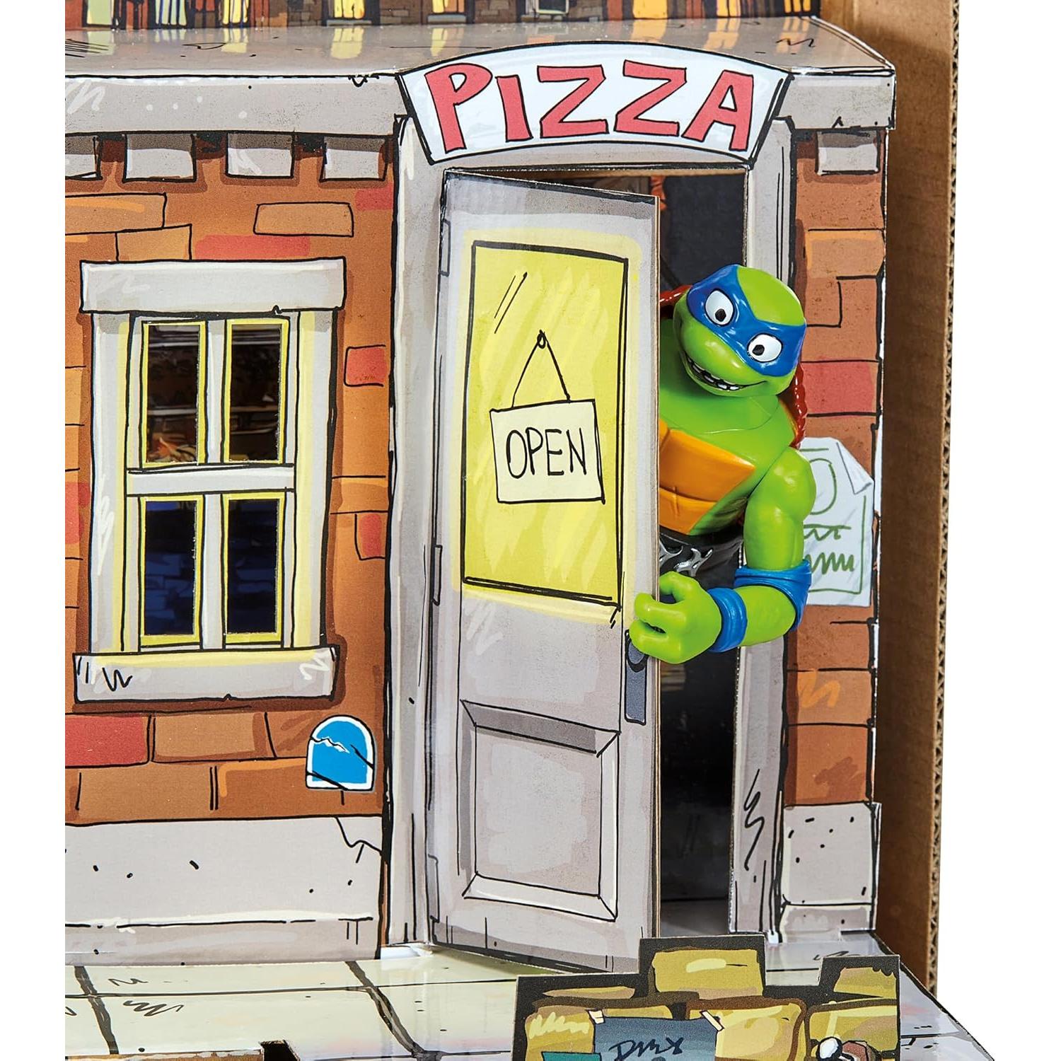 Set de Juego Emergente Tortugas Ninja Playmates 41x31x14 cm