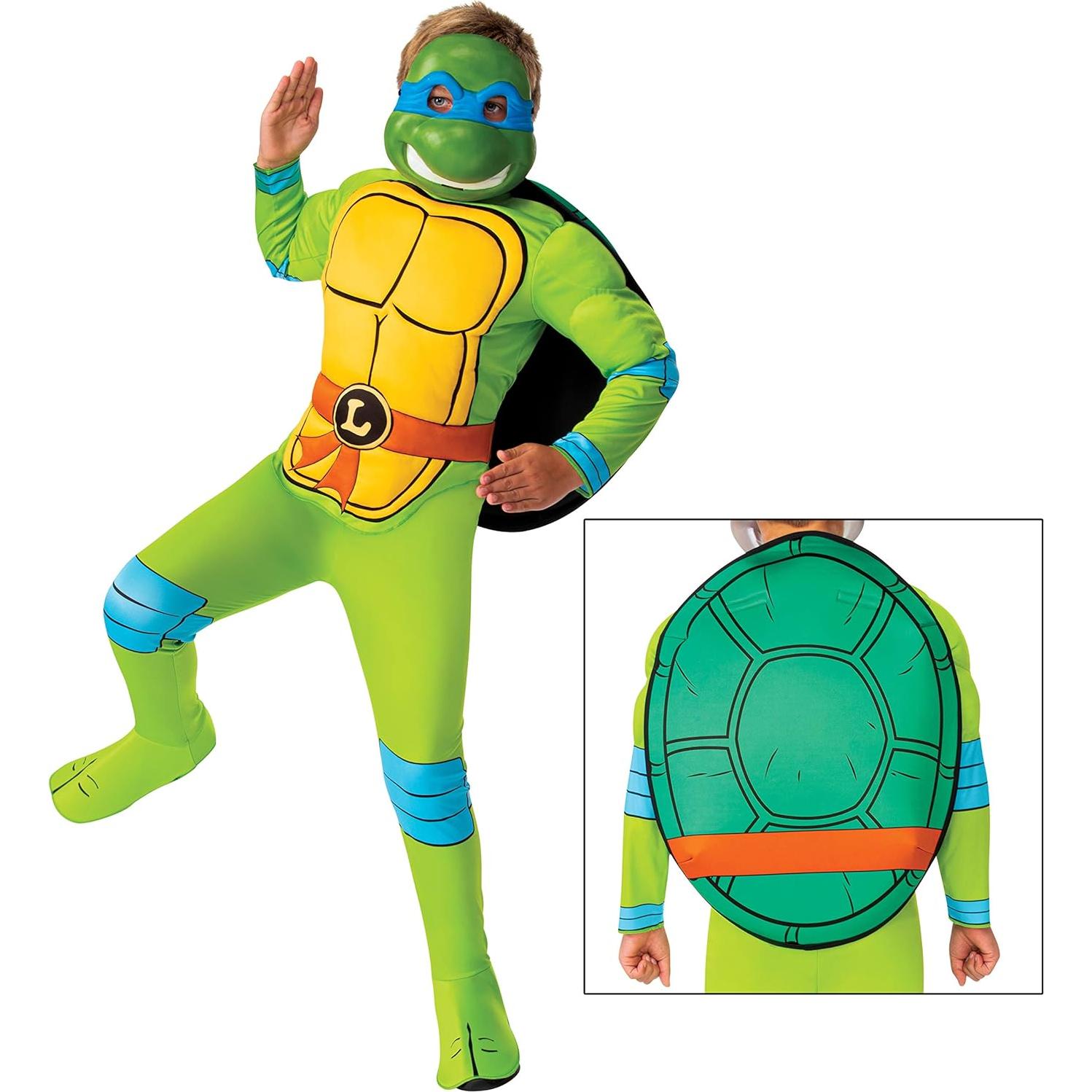 Disfraz Leonardo Tortugas Ninja Rubies Niños Talla Pequeña