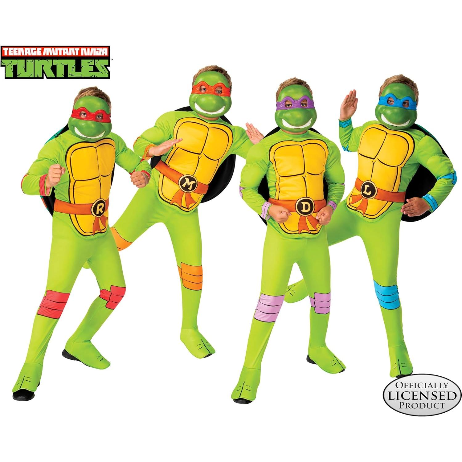 Disfraz Leonardo Tortugas Ninja Rubies Niños Talla Pequeña