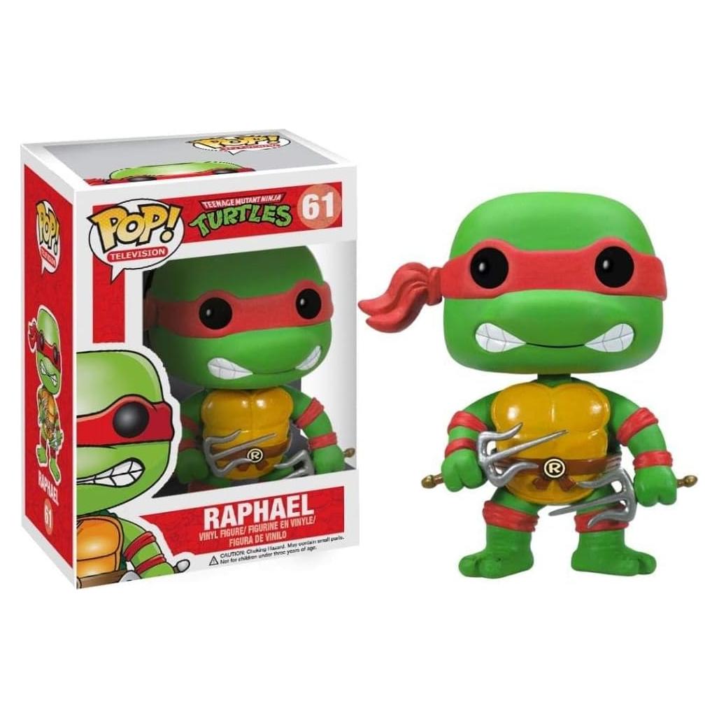 Figura de Acción Pop! Tortugas Ninja Raphael 9.5 cm