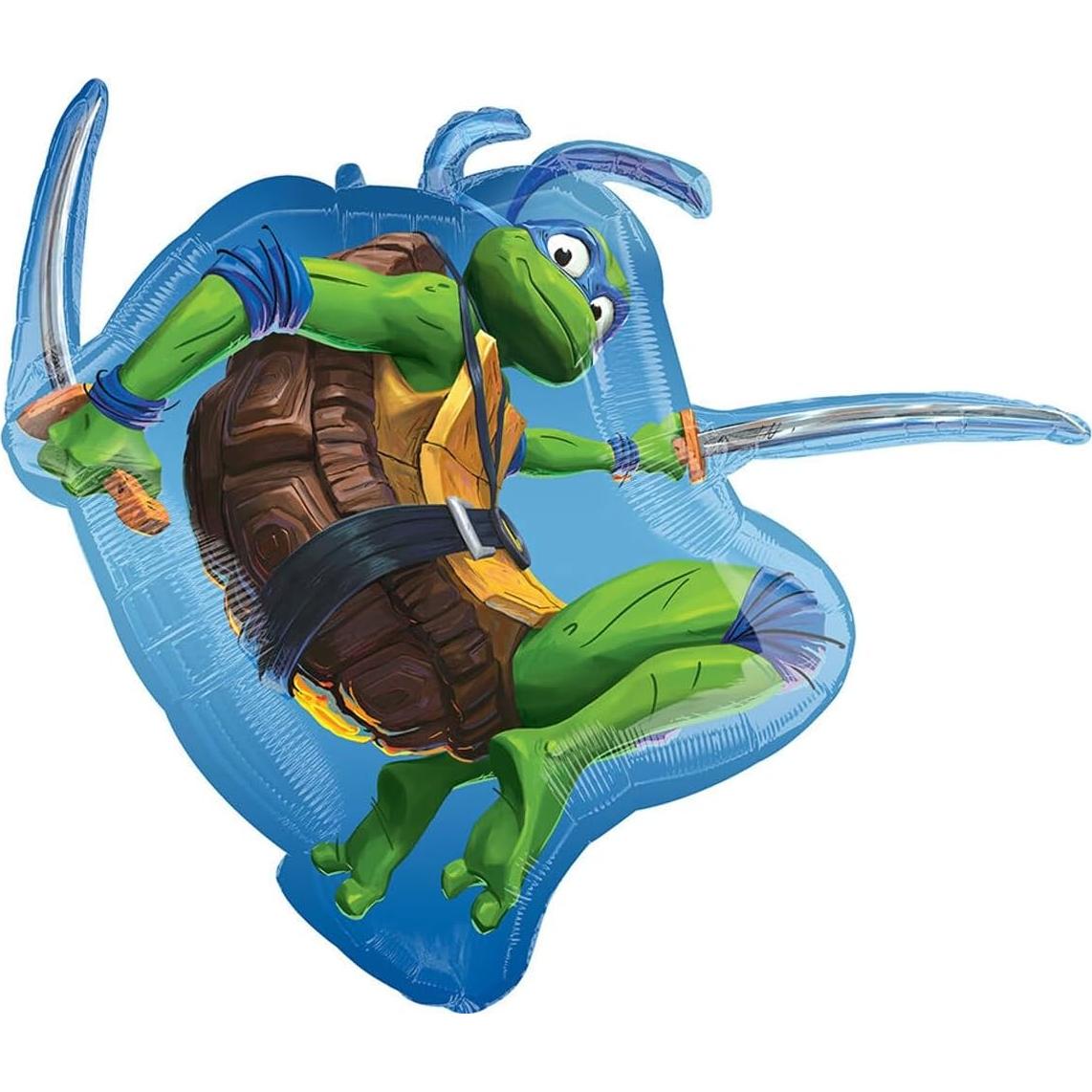 Paquete de Globos TMNT Anagram Cumpleaños 8+ - 6 Piezas