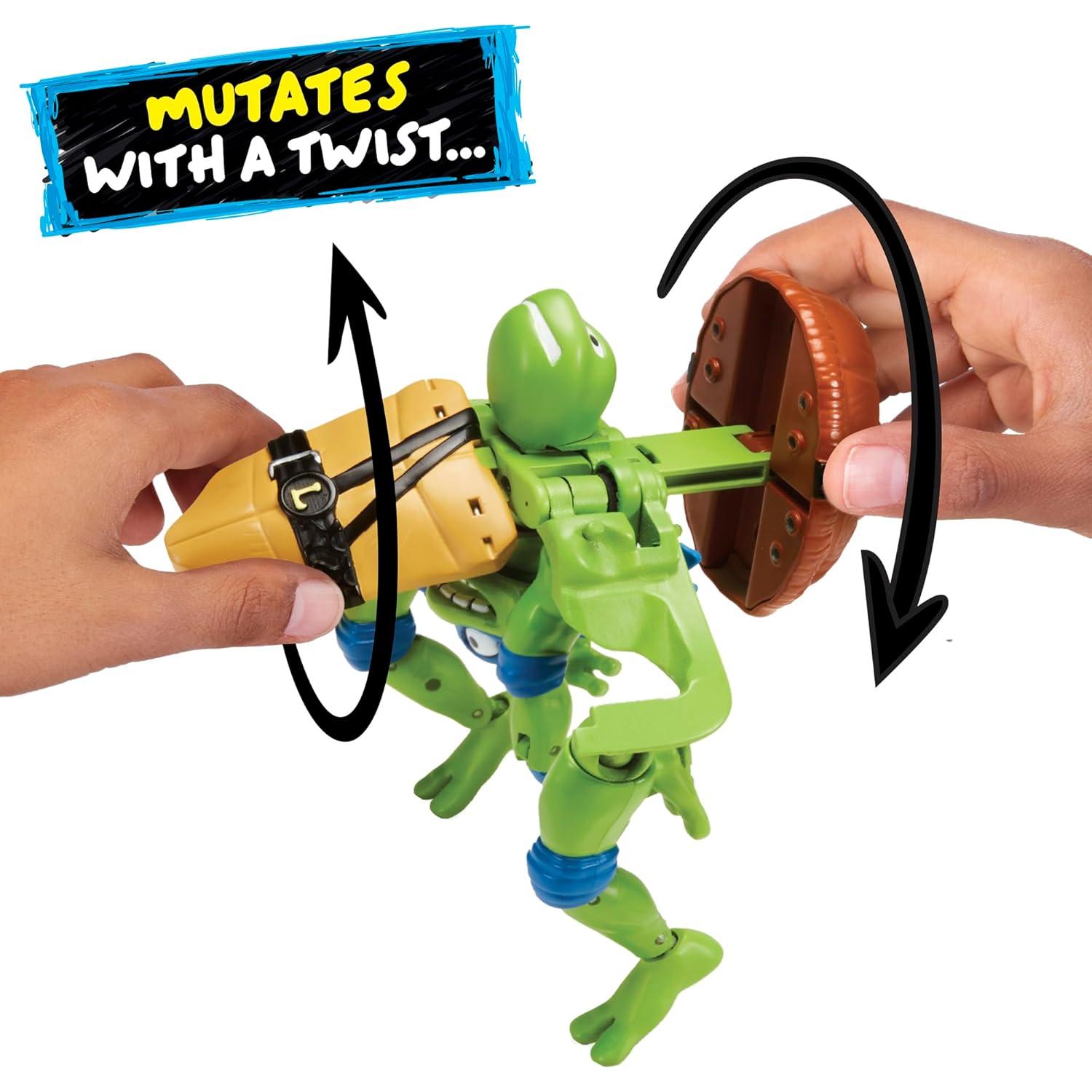 Figura de acción Leonardo Tortugas Ninja 14 cm Playmates Toys