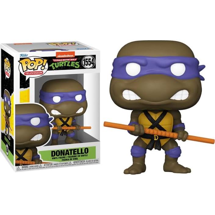 Figura de Vinilo Donatello Funko Tortugas Ninja 9.5 cm