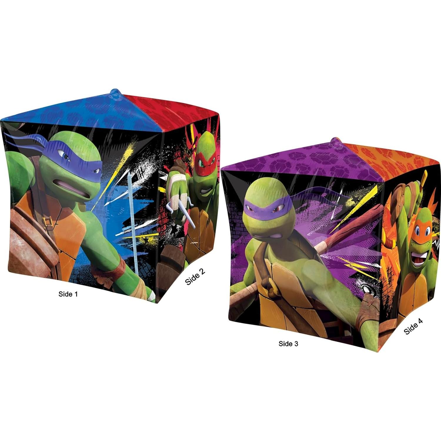 Ramo de Globos TMNT Anagram Cumpleaños 8 años + 7 globos