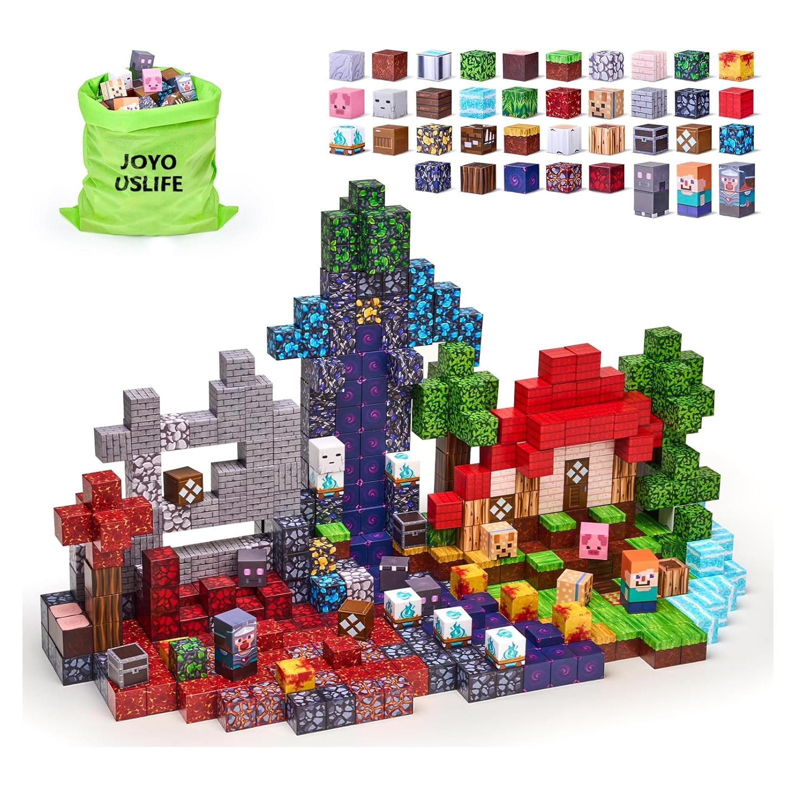 200 Bloques Magnéticos JOYOUSLIFE 1 Pulgada para Niños 3+