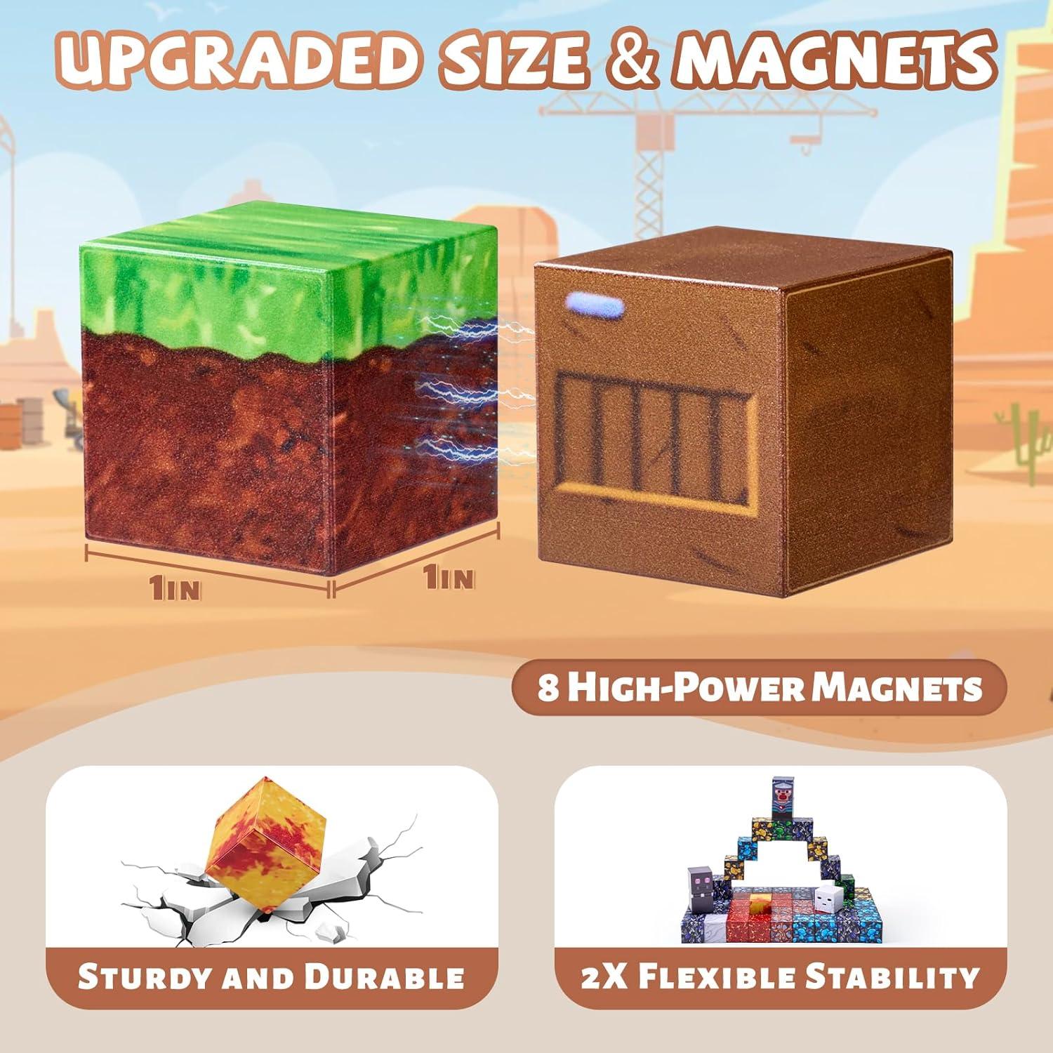 200 Bloques Magnéticos JOYOUSLIFE 1 Pulgada para Niños 3+