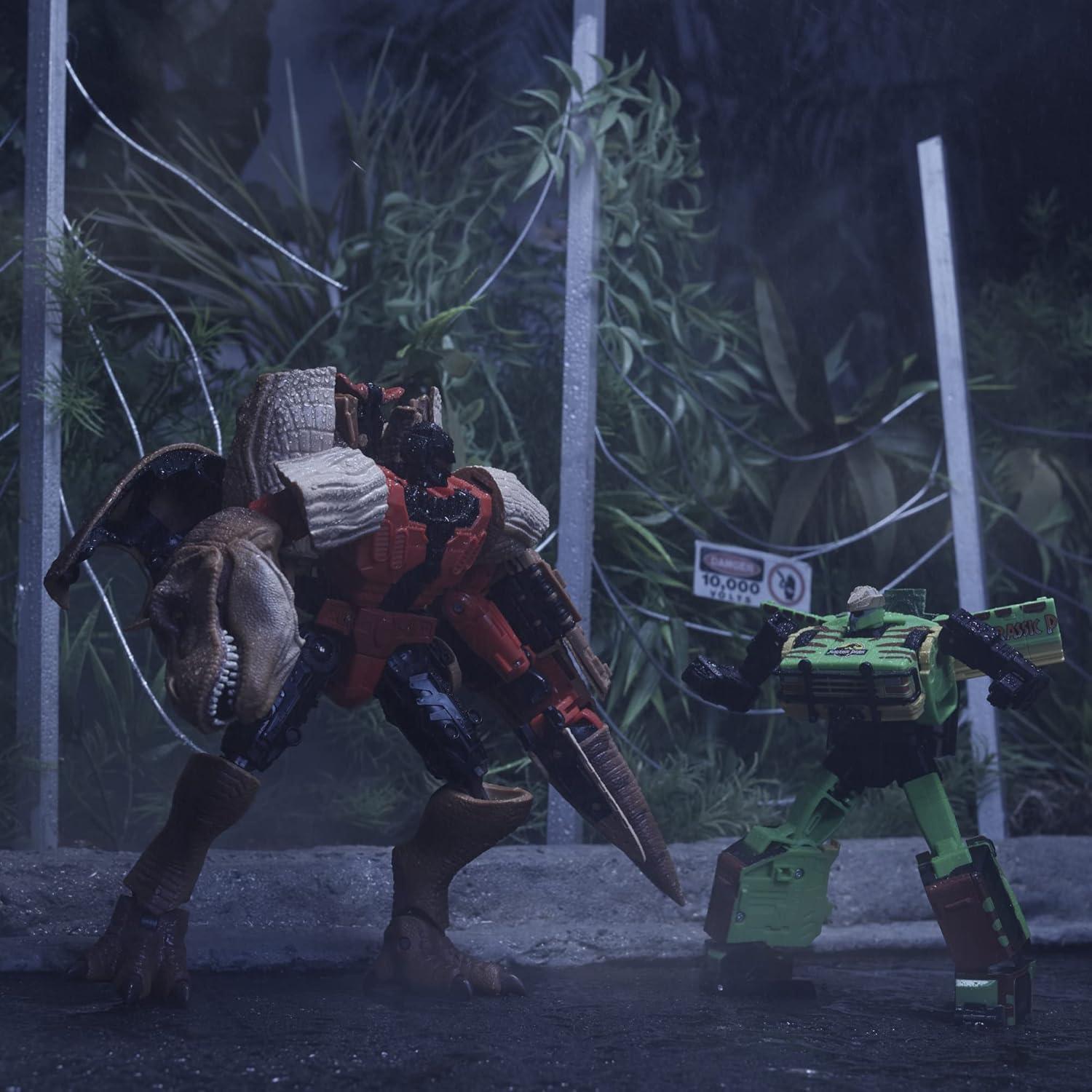 Transformers Generations Tyrannocon Rex y Autobot JP93 - Hasbro