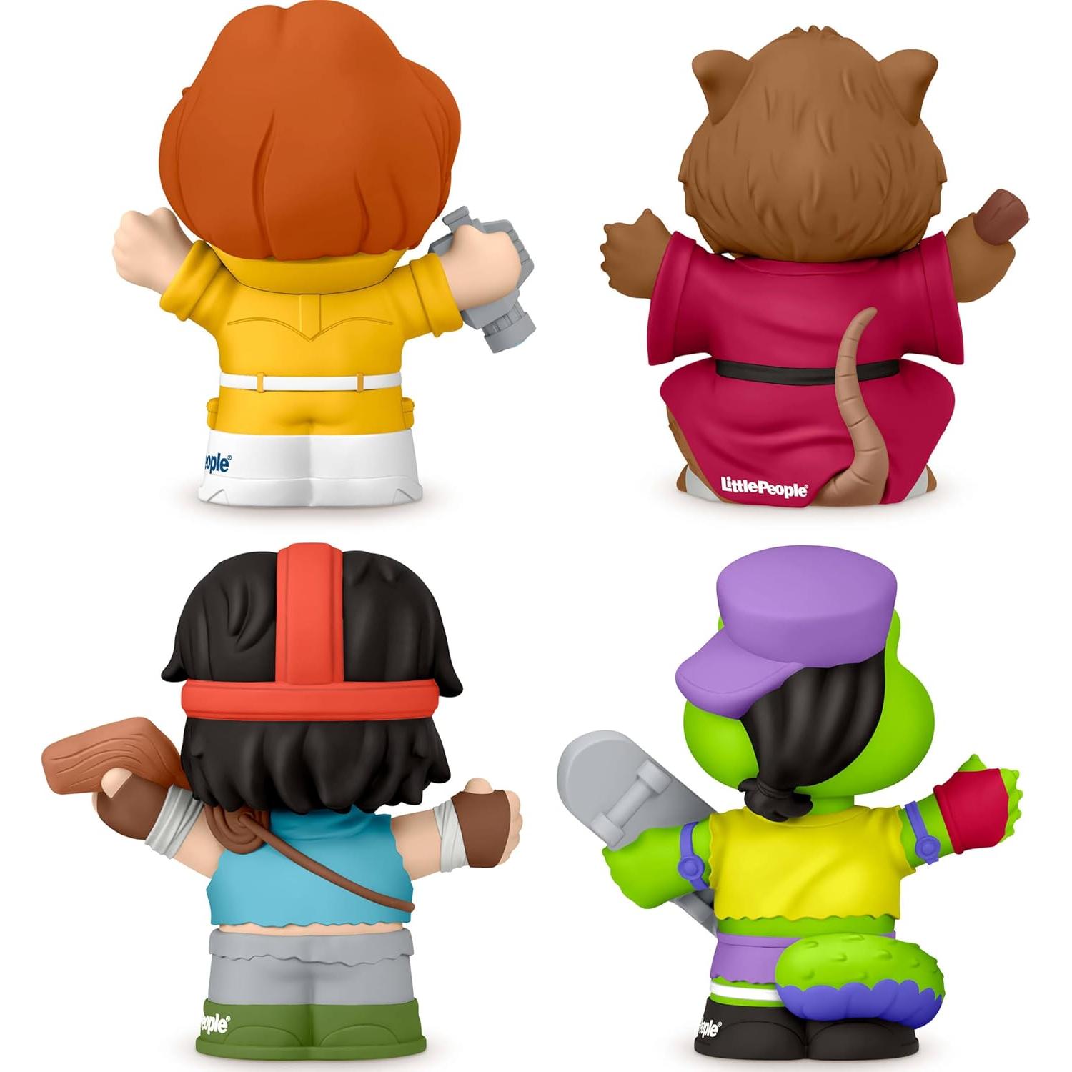Conjunto de Figuras Coleccionables Tortugas Ninja Little People