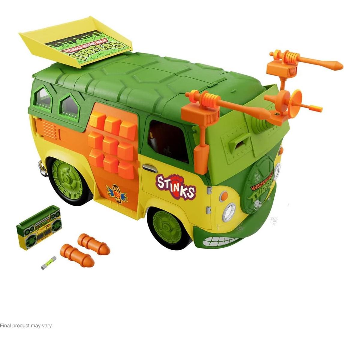 Vehículo Party Wagon Super7 TMNT Ultimates 51.4 cm