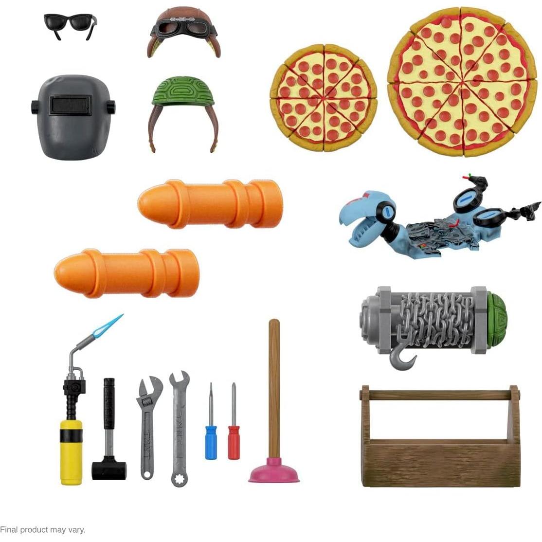 Vehículo Party Wagon Super7 TMNT Ultimates 51.4 cm