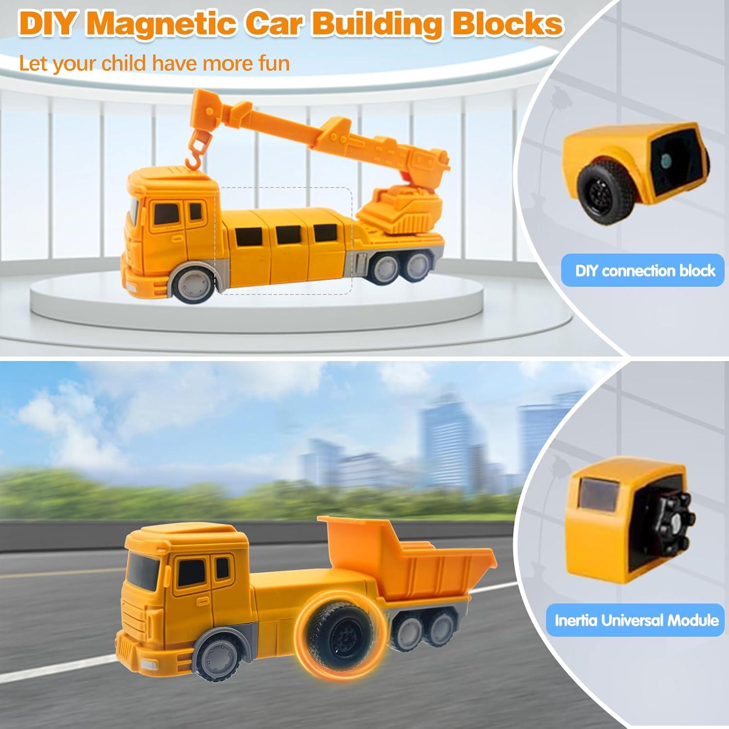 Set de Juguetes de Construcción Magnética 7 en 1 - JUNMAO