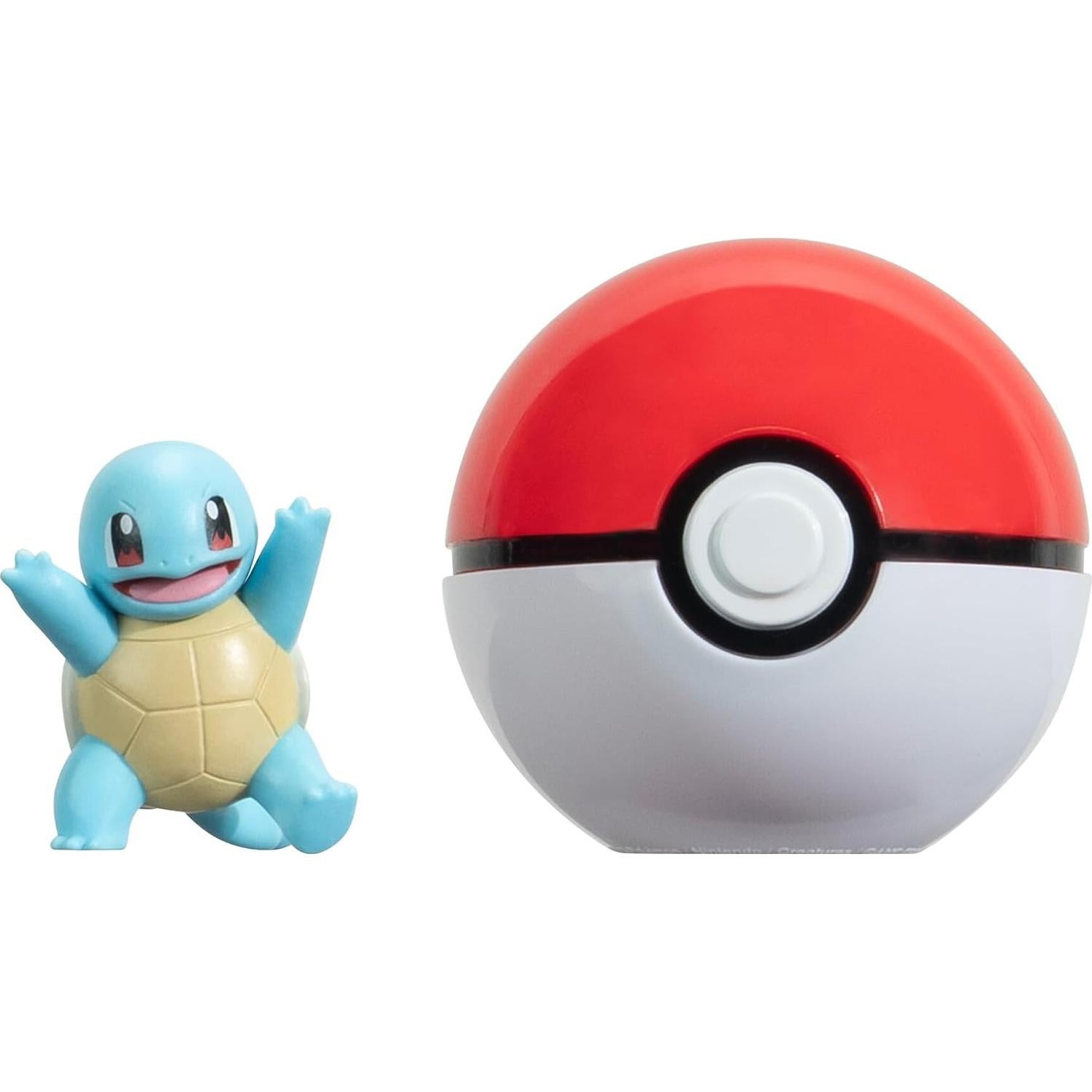 Pokémon Clip 'N' Go Squirtle y Poké Ball - Figura 5.1 cm