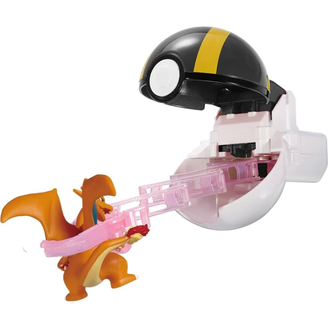 Colección Monstruos Pokémon Takara Tomy Charizard Bola Hiper