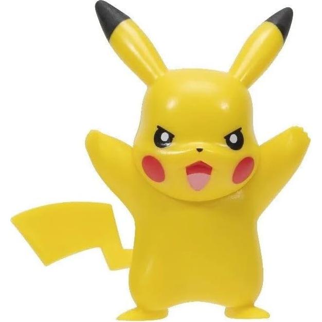 Pokémon Clip 'n' Go - Pokébola con Pikachu 5 cm - Jazwares