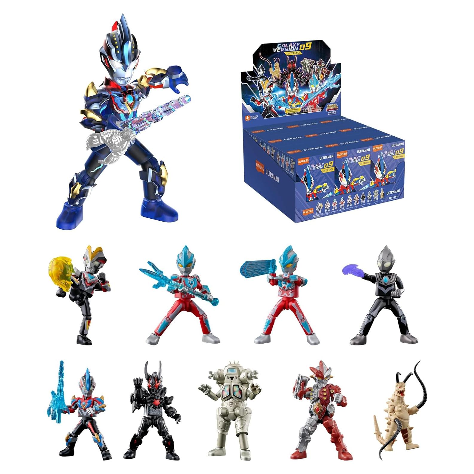 BLOKEES Ultraman Ginga Kit de Modelo 9pc 0.58kg 14 Articulaciones