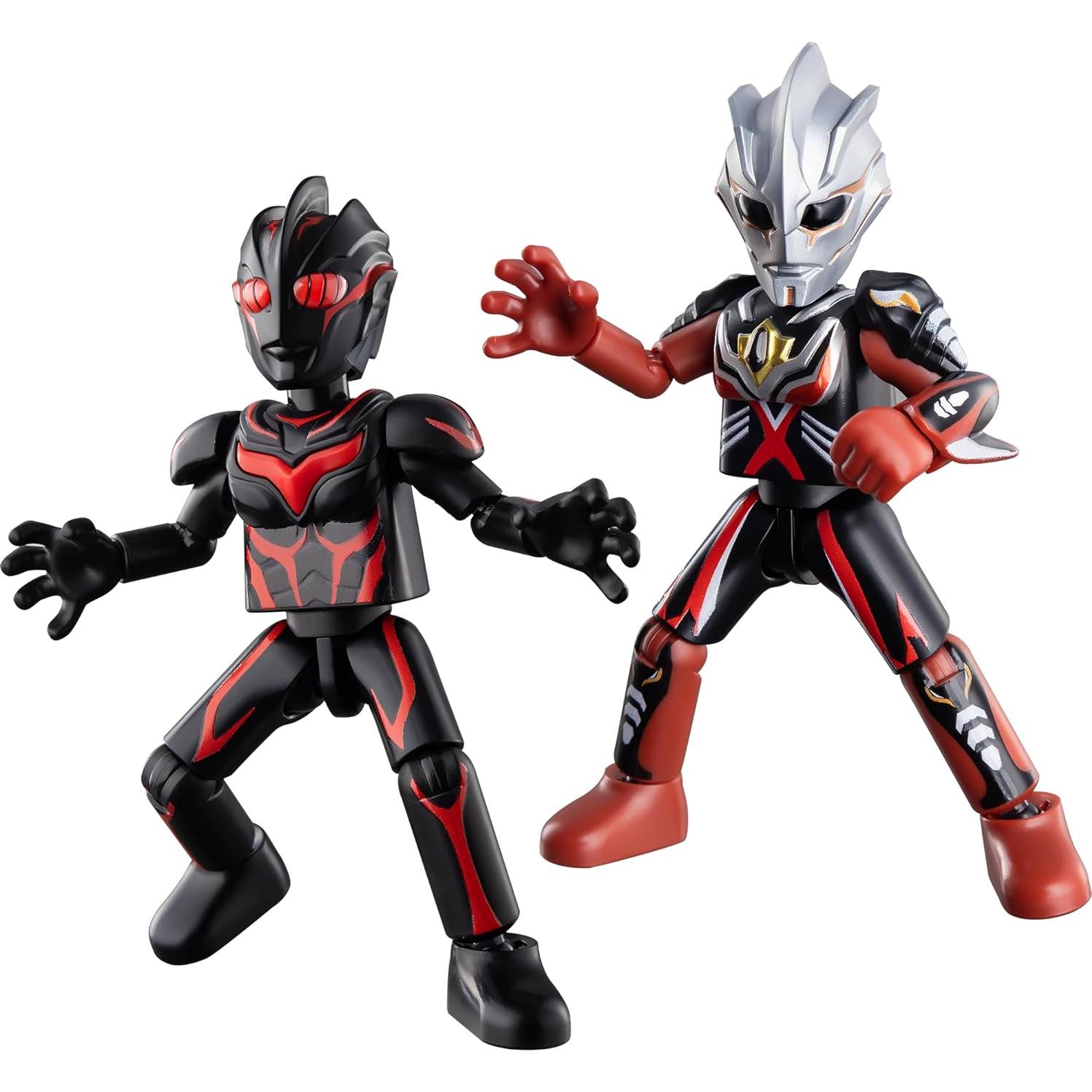 Kits de Modelos Blokees Ultraman Galaxia 9pc 50x95mm