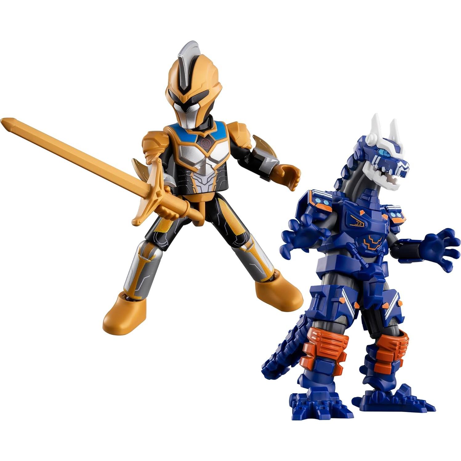 Kits de Modelos Blokees Ultraman Galaxia 9pc 50x95mm