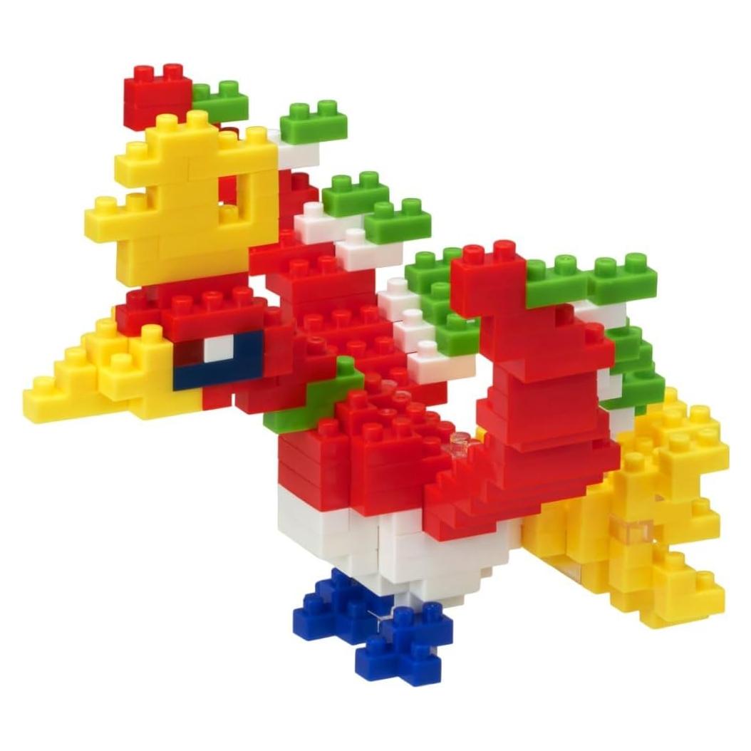 Nanoblock Ho-Oh Pokémon - Kit de Construcción 183 Piezas