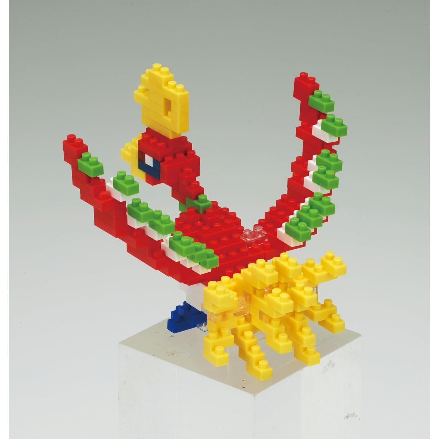 Nanoblock Ho-Oh Pokémon - Kit de Construcción 183 Piezas