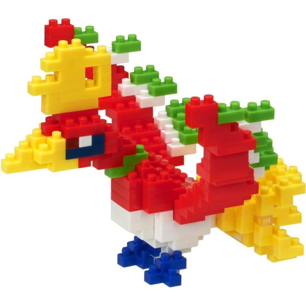 Nanoblock Ho-Oh Pokémon - Kit de Construcción 183 Piezas