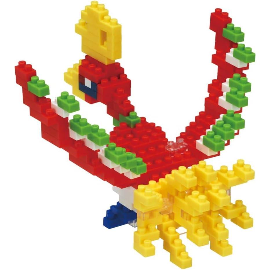 Nanoblock Ho-Oh Pokémon - Kit de Construcción 183 Piezas