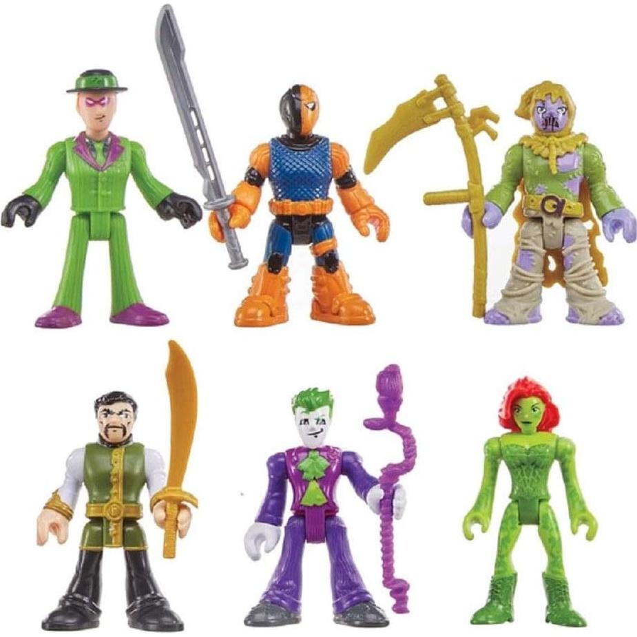 Figuras de Acción Fisher-Price Imaginext Villanos 6-Pack
