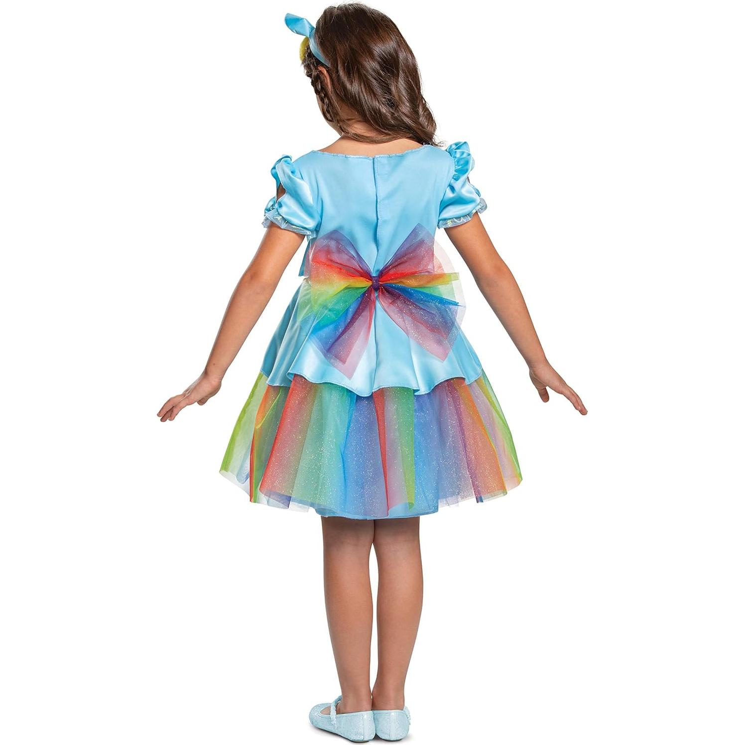 Disfraz Deluxe Tutu Rainbow Dash Niña XS 3T-4T