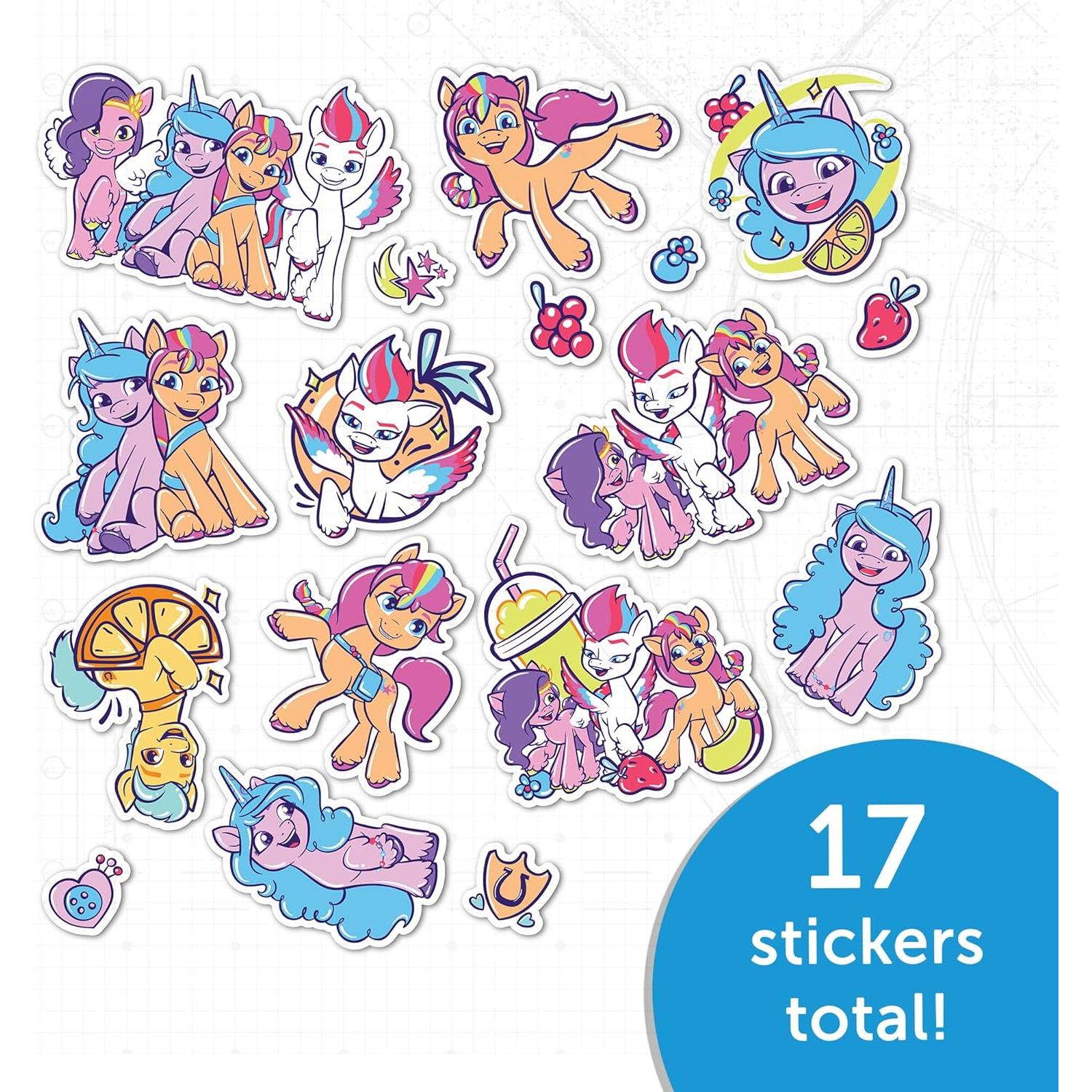 Calcomanías Mi Pequeño Pony Desierto Cactus - 17 Vinilos Adhesivos